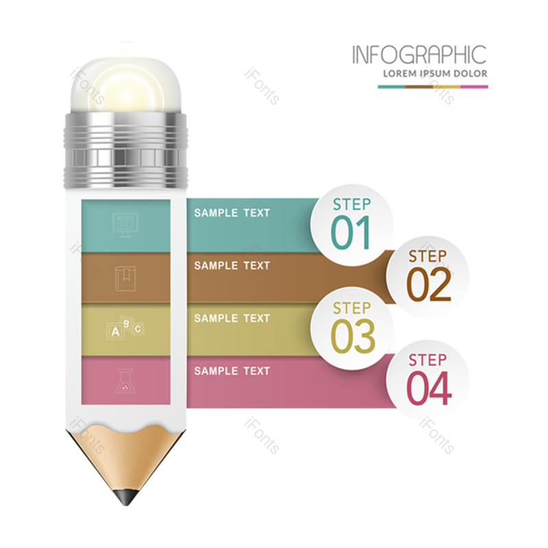 图表图片,分析元素,铅笔PNG,商务图表免抠素材